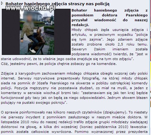 Robi głupie zdjęcia