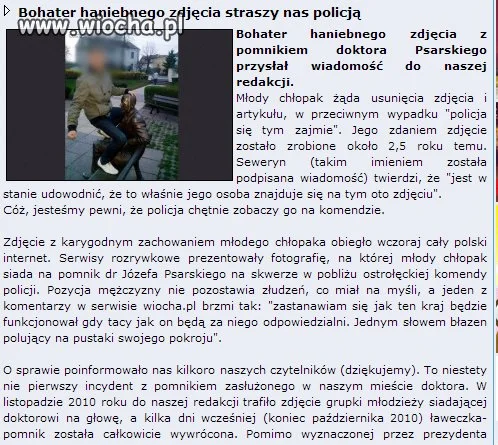 Robi głupie zdjęcia