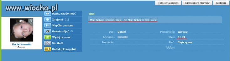 Opis znajomego na nk...