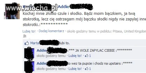 Wiocha na FB ciąg dalszy...