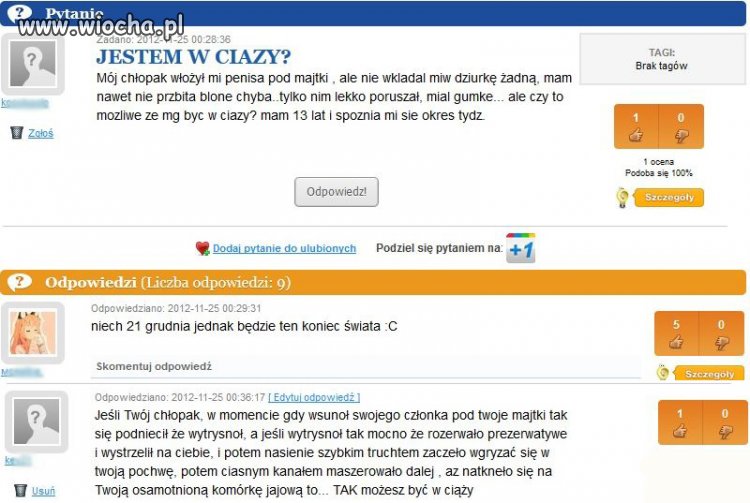 Ciążowe problemy 13 latek