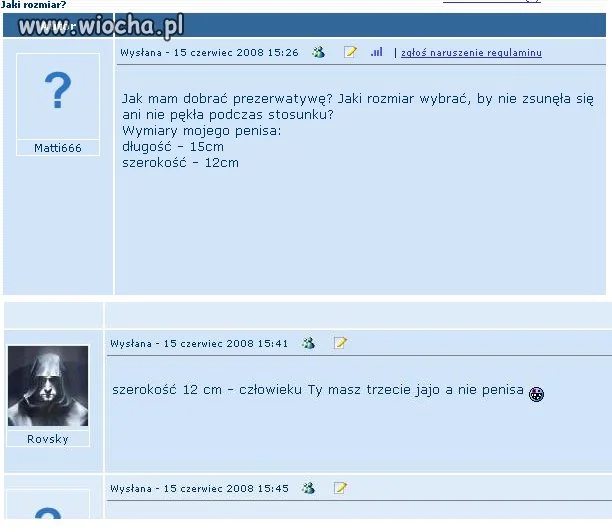 Wiocha na forach
