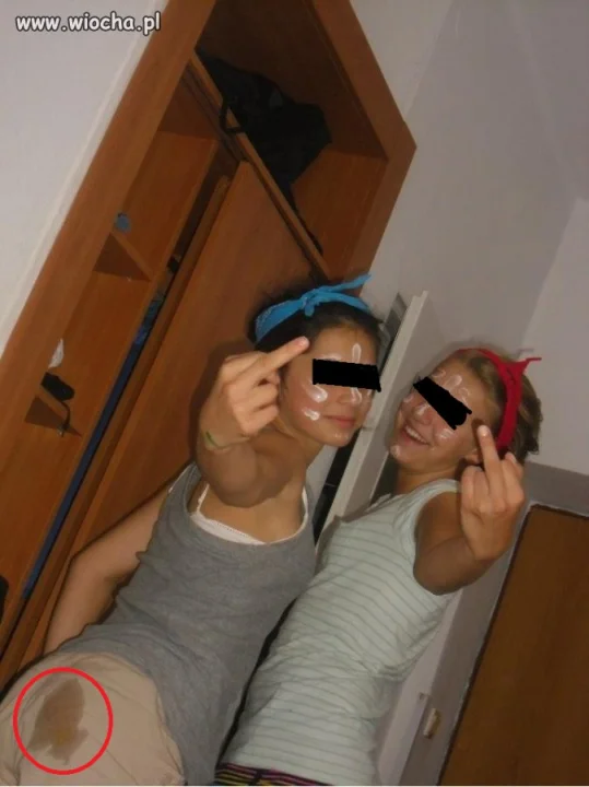 Lans na fuckersa, plama i te wymalowane twarze . 