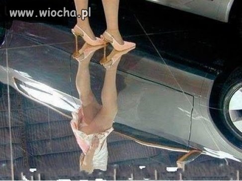 Od razu widać całe podwozie