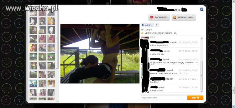 16 letnia dziewczyna. Zero szacunku do siebie