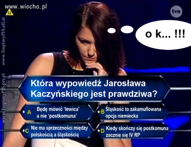 Oto jest pytanie 