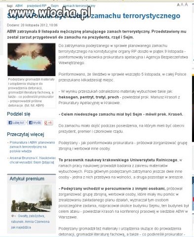 Polak który chciał nas uratować ale nie udało się.