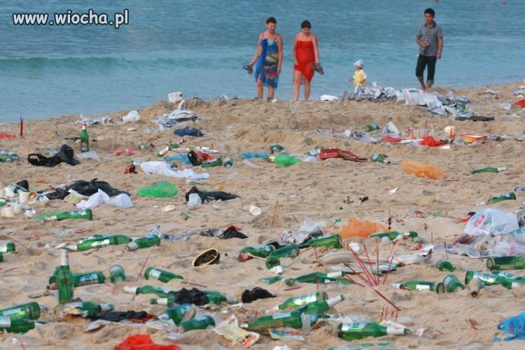 Bo na plaży fajnie jest.