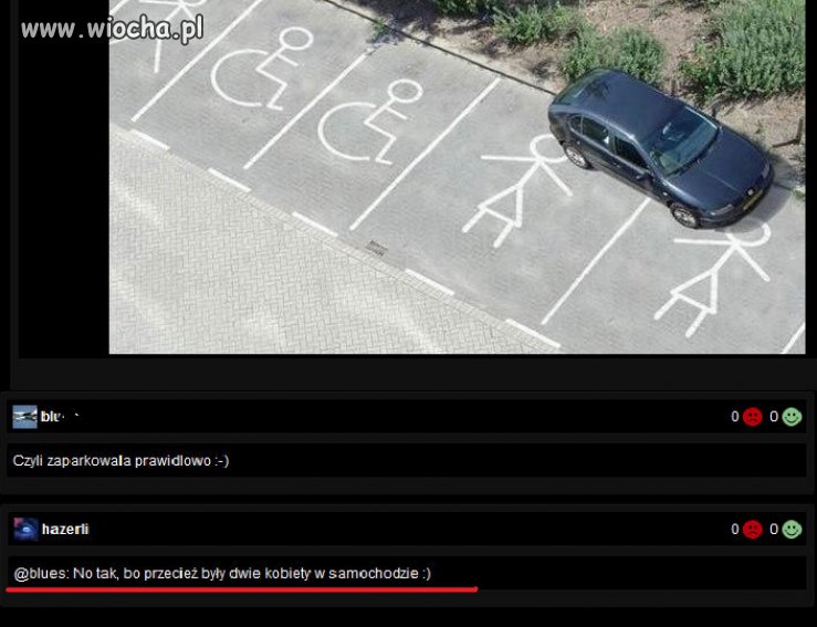 Parkowanie kobiet...
