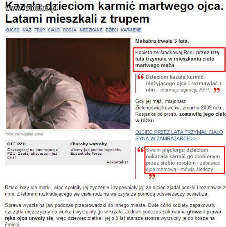 Makabryczne wydarzenie...