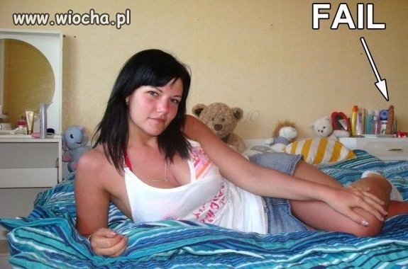Sweet fotka na łóżku...