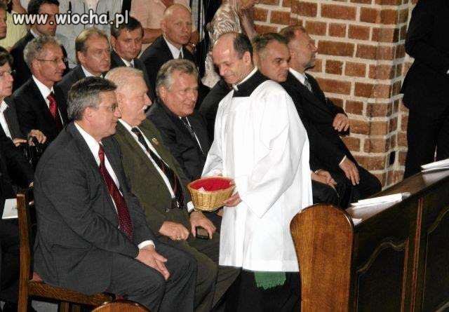 Pan Bronisław mądry, na tacę nie da