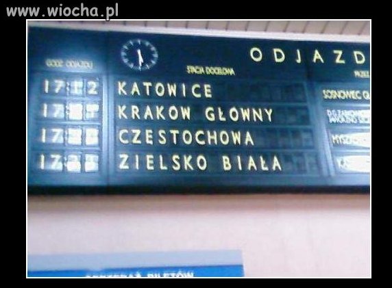 Polskie koleje zaskakują