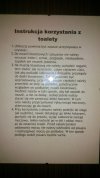 Instrukcja korzystania z WC 