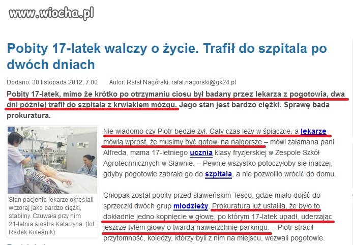 Znieczulica polskiej służby zdrowia