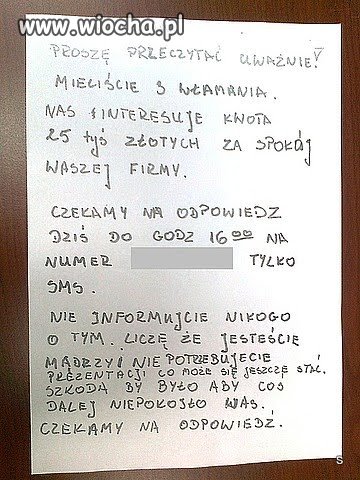 Szantaż po Mielecku