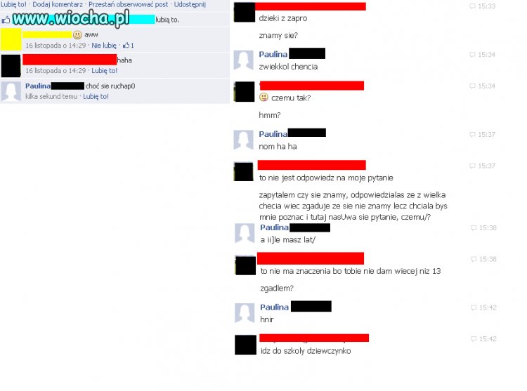 13 letnie dzieci na fb