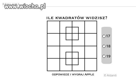 Ile kwadratów widzisz?