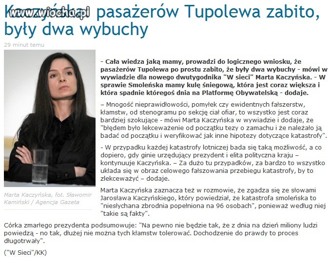 Kolejny ekspert wypowiedział się o Smoleńsku...