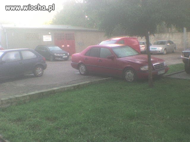 Parkowanie na 2 miejscach