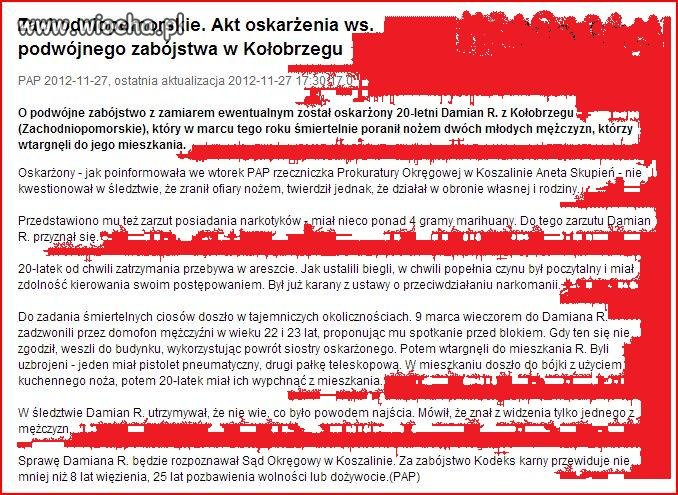 Obronił rodzinę we własnym domu...