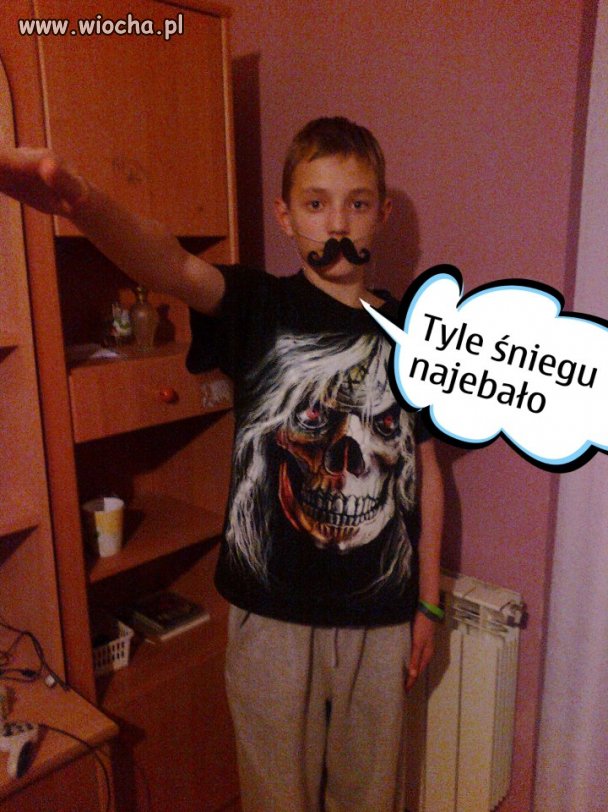 Tyle śniegu naj*bało ...