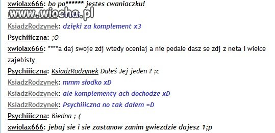 Debilizm na czacie