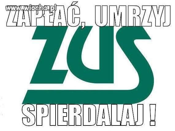 ZUS, prowadzi jeżeli chodzi o negatywne emocje