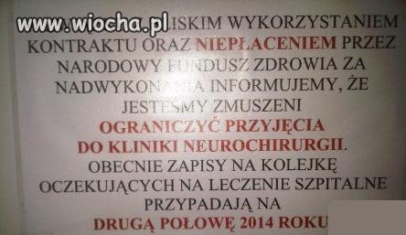 Wiocha w szpitalu na Szaserów 