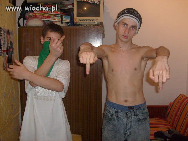 Gangsta.. strach się bać. 