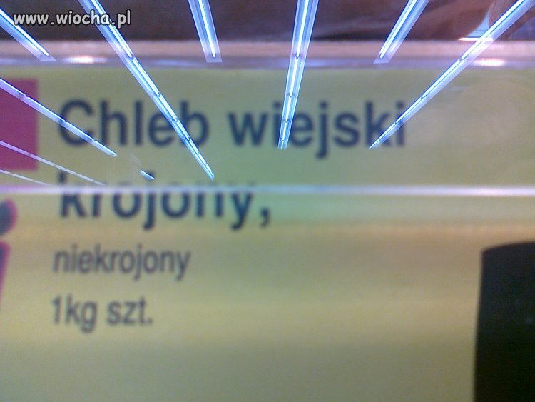 To w końcu KROJONY czy NIEKROJONY ?