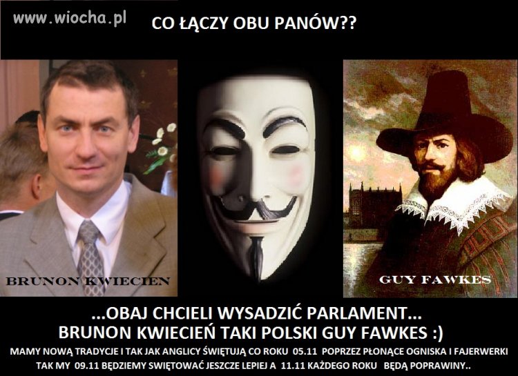 Polski Guy Fawkes