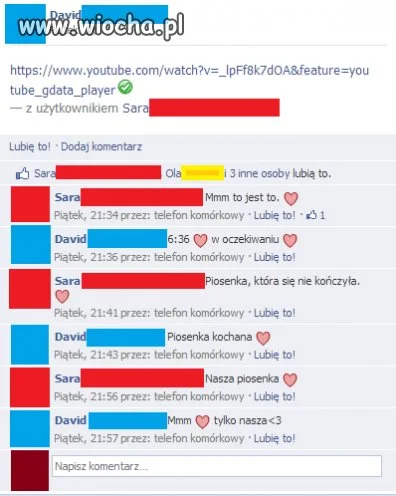 Ah ta facebookowa miłość