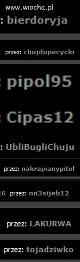 Szukasz usilnie wiochy w zachowaniu innych?