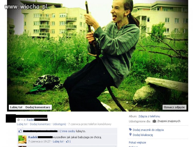 Komentarz w pełni trafny do zdjęcia