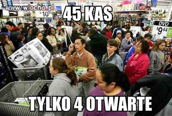 Najbardziej denerwujące w supermarketach 