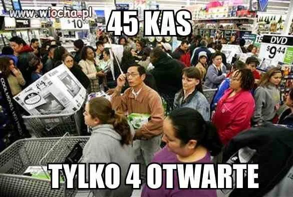 Najbardziej denerwujące w supermarketach 