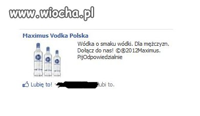 Dziwne żeby wódka 