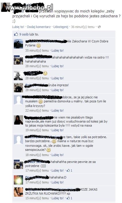 Facebook i wszystko jasne...