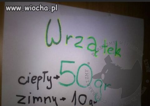 Zimny wrzątek?