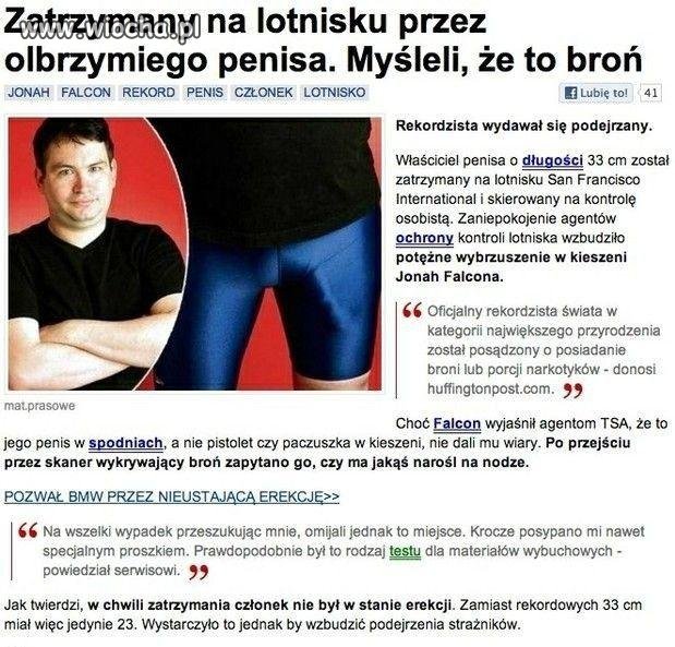 Zatrzymany na lotnisku przez...