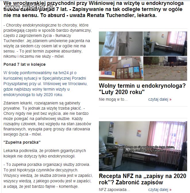 Do lekarza na 2020 