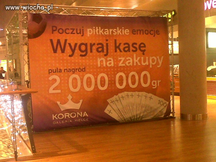 Wielka wygrana w kieleckiej Koronie.