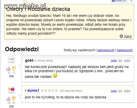 Mam nadzieję, że to troll...