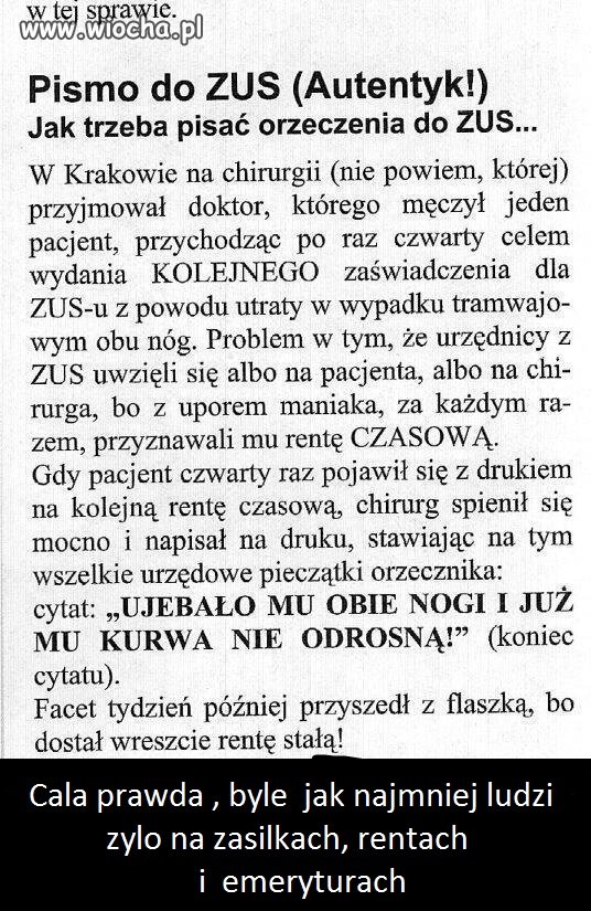 Zus chyba oślepł