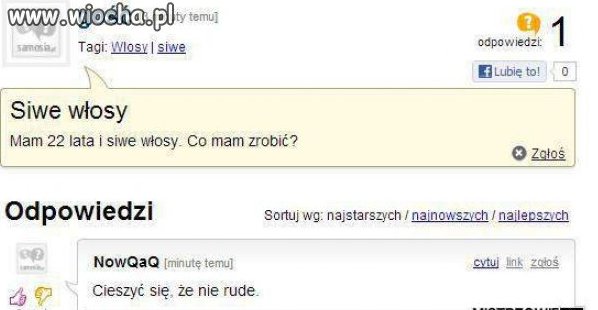 Szlachta zawsze wie co powiedzieć