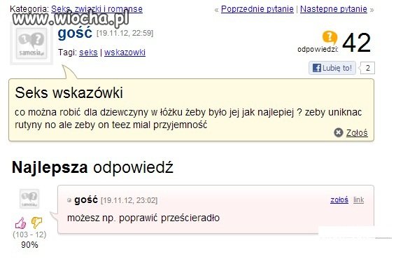 Seks wskazówki