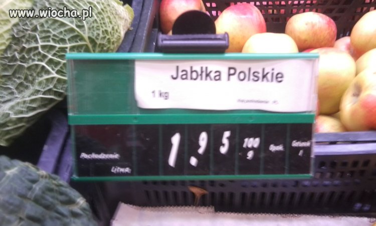 Jabłka polskie prosto z Litwy