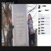 Lans na pomnik upamietniający poleglych w walce...