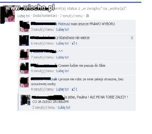 Zerwanie przez fb